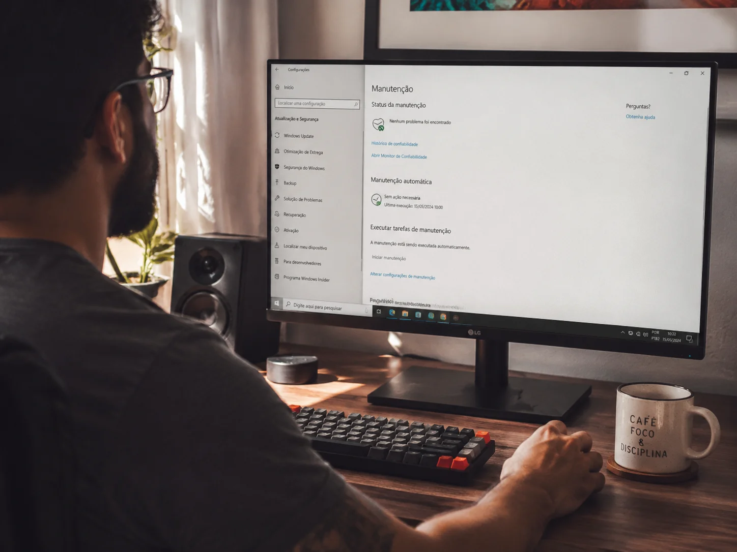 Como agendar manutenção automática no Windows e manter o PC rápido