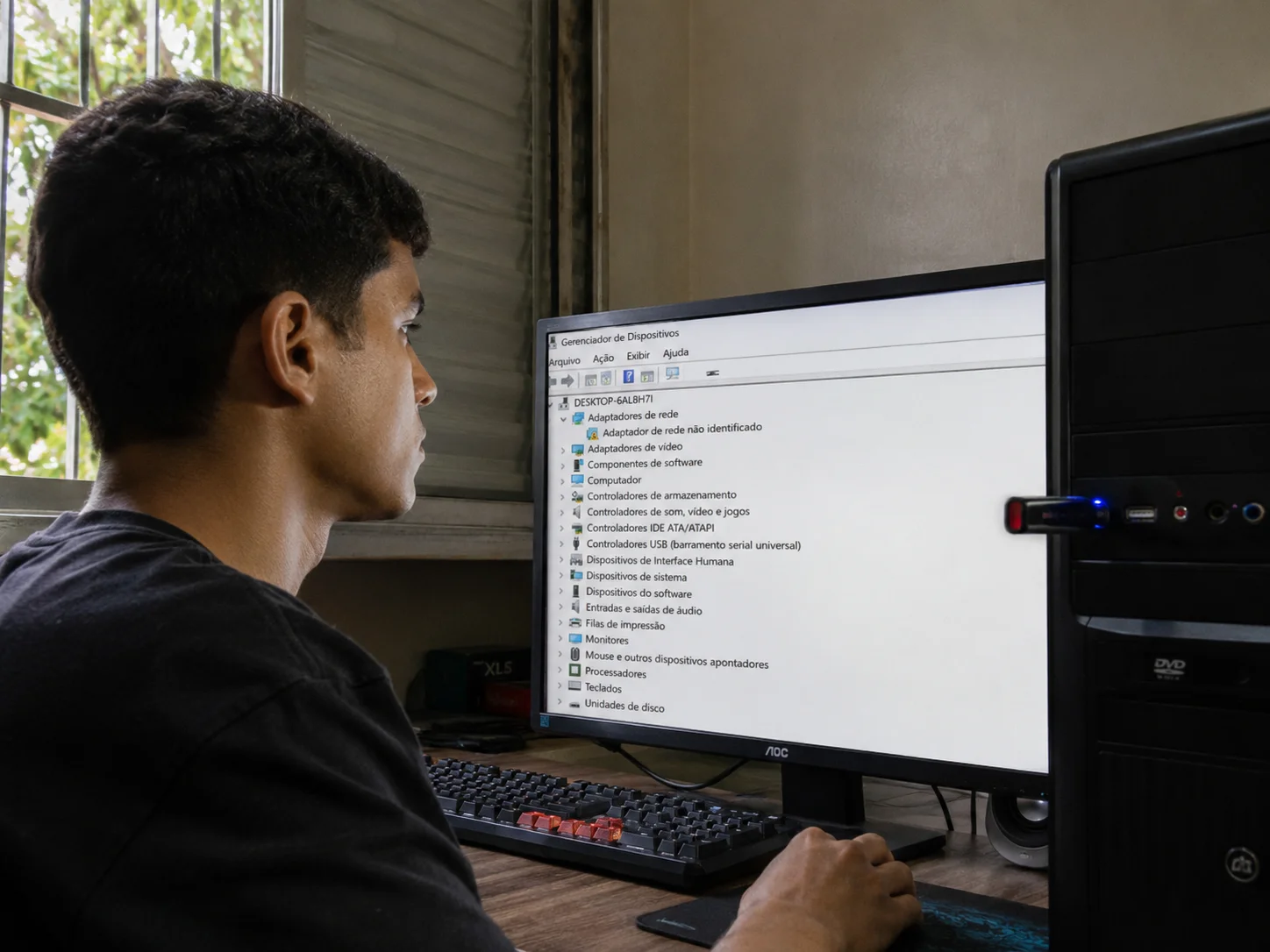 Como baixar drivers sem internet após formatar o PC
