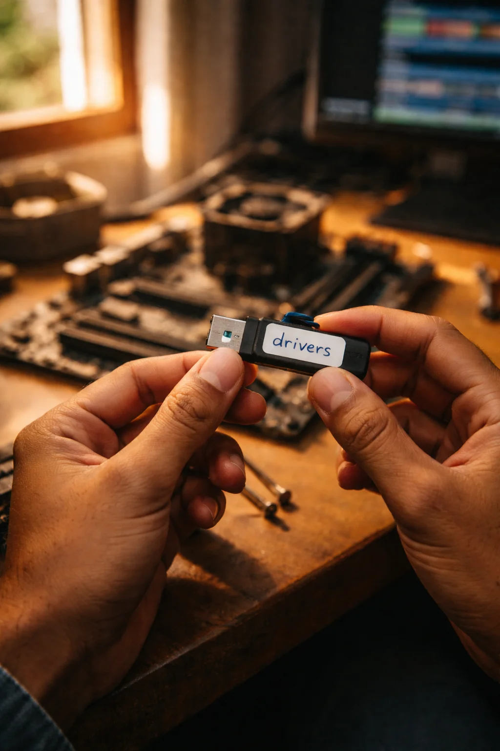 Como baixar drivers sem internet após formatar o PC