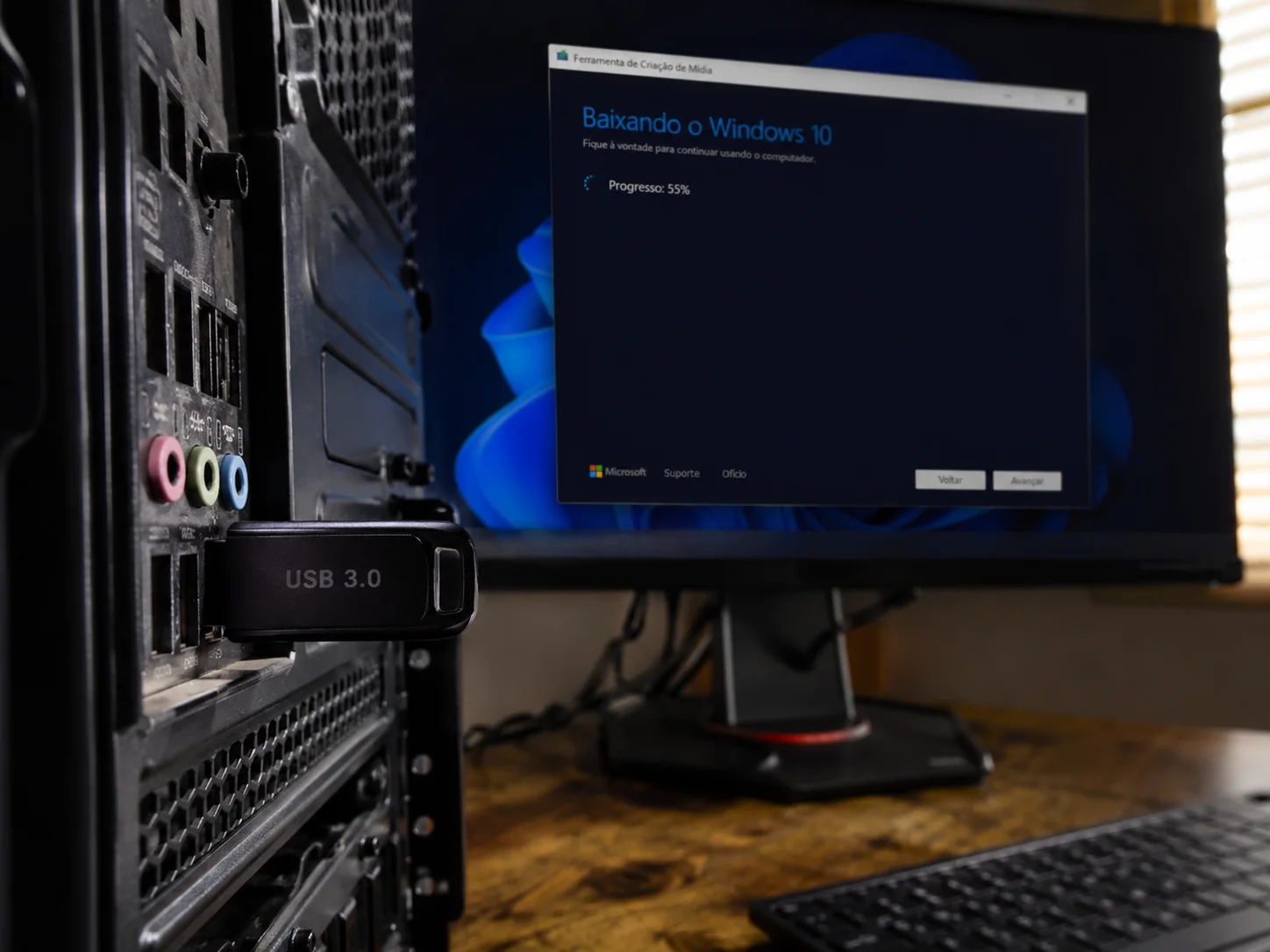 Como criar um pendrive bootável para reinstalar o Windows